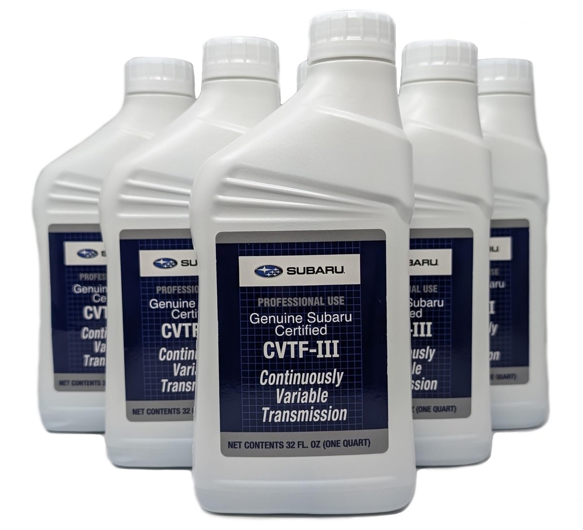 Transmission Fluid Subaru CVTF III 6 Quarts Genuine CVT