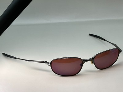 Oakley Sunglasses Frame ' Big Square Wire ' Pewter Spring Hinges