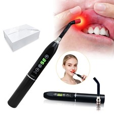 Red Light Therapy Wand for Cold Sore Lips Nose Face Hand, Target Skin Small Area