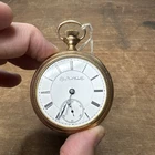 Elgin B.W. Raymond  Pocket Watch Crescent Gold Filled Hunter  Case