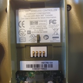 Official Xbox 360 Halo 3 ODST Limited Edition Wireless Controllers. Pair