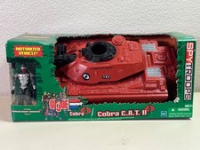 GI Joe Vs Cobra Spy Troops Cobra C.A.T. II w  Crimson Guard Immortal
