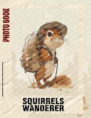 Squirrels Wanderer Photo Book: Captivating Imagery Of Cute Squirrels In Their Na