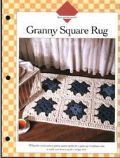 Granny Square Rug - Rugs & Pillows 21 | Vanna Crochet Faves 85210-E