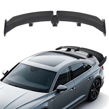 54 Inch Universal Pro Style Rear Spoiler Matte Black Rear Trunk Spoiler Wing 54 Inch Universal Pro Style Rear Spoiler Matte Black Rear Trunk Spoiler Wing