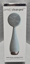 NEW PMD Smart Facial Cleansing PMD Clean Pro Silver Heat Therapy Massager Boxed