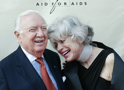 Walter Cronkite Carol Channing 2002 Tony Awards Party hosted by Jo- Old Photo 1