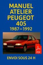Revue technique Peugeot 405