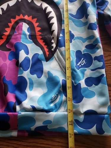 Unisex Kids Shark Graphic Anime light weight hoodie sweatshirt Size Large NWOT - Picture 3 of 8