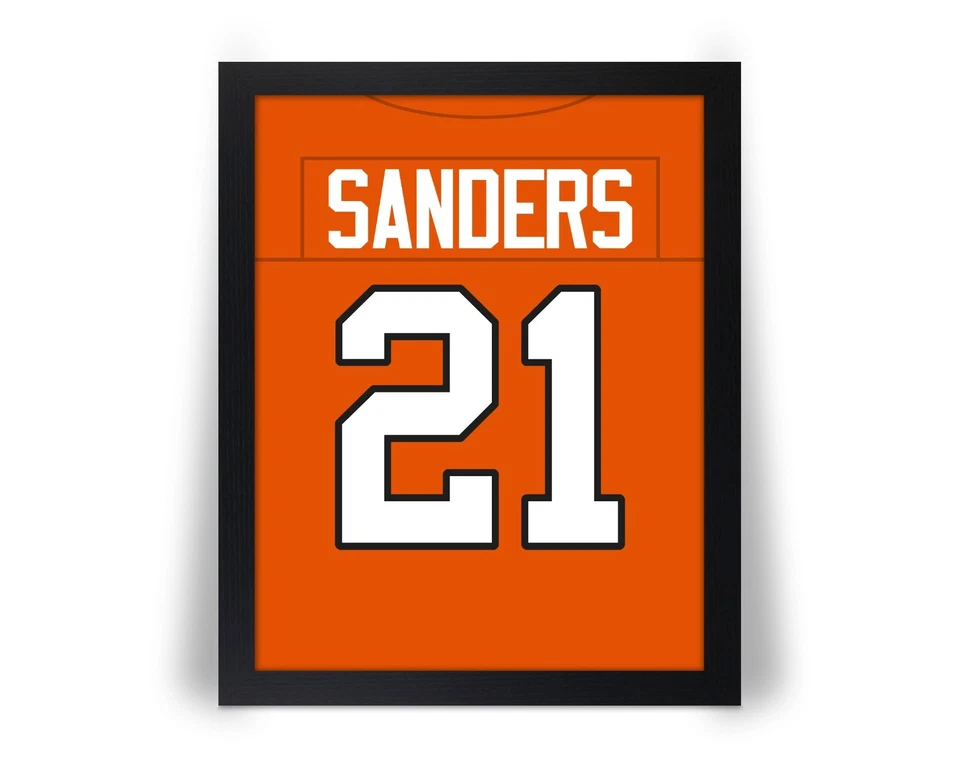 Foto de fútbol americano universitario comparada con Barry Sanders 8x10 11x14 16x20 JZ Foto 4 de 4