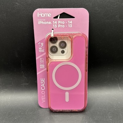 iHome Velo Pink For iPhone 14 Pro/14/13/13 Pro Magsafe Protective Case