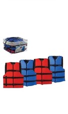 Onyx Outdoor Adult Life Vest/Jacket with Reusable Storage Bag 4 Pk 90lbs 