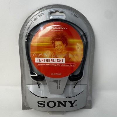 Sony MDR-W08L Wired Headband Headphones - Black Brand New/Sealed