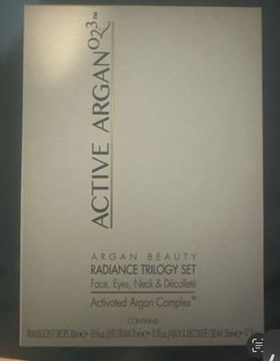 Active Argan O2.3 Beauty Radiance Trilogy Set - NEW