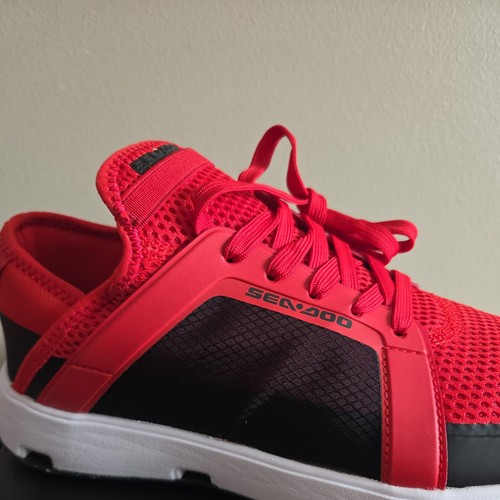 Sea-Doo Water Shoes Red Black Men's 9 Women's 10 - Picture 3 of 7