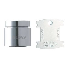 Chicago Faucet E35vpjkabcp 1.5 Gpm Outlet, 13/16"-24 Thread Size, Chrome, Brass