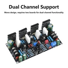 DC20V-90V Mono 200W High Power Amplifier Board 1943 + 5200 Tube Amplifier Board