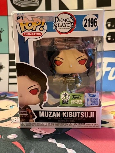 Funko Pop! Muzan Kibutsuji #2196 Demon Slayer - 2026 ECCC Con Exclusive In Hand
