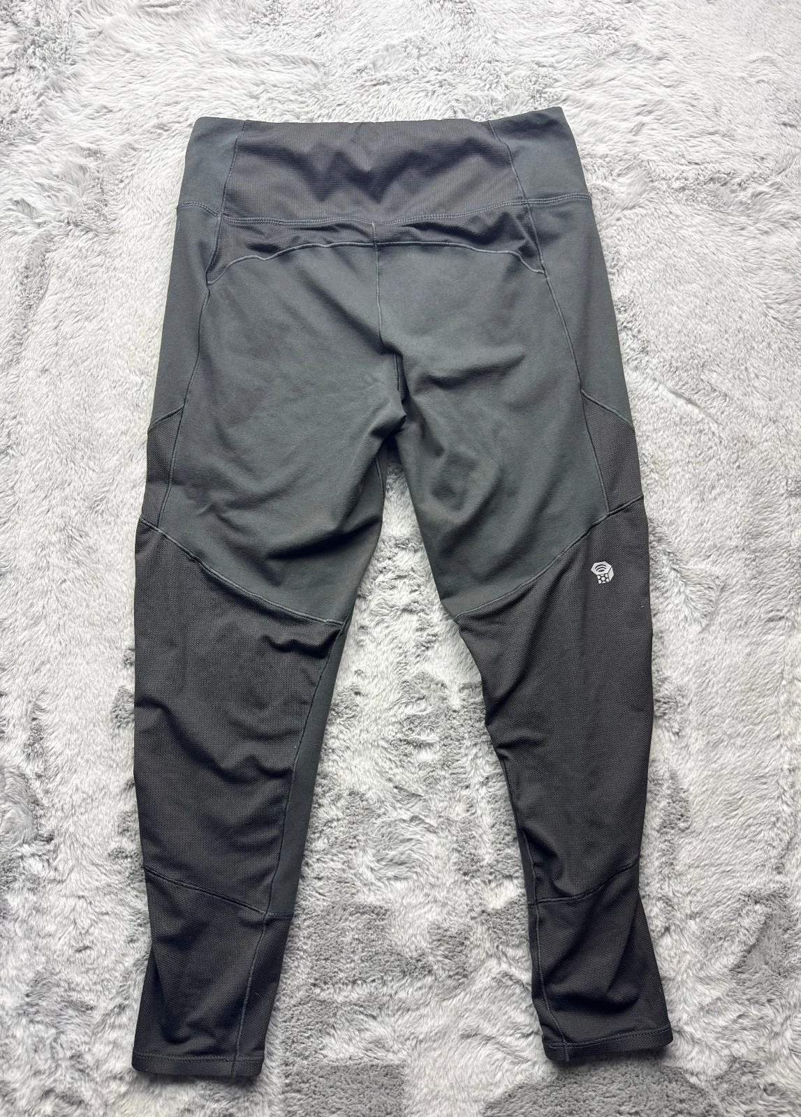 Mountain Hardwear Pants Womens Large Black Hiking Softshell Stretch Leggings