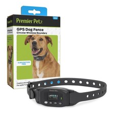 GPS Dog Fence with Custom Wireless Boundary and Rechargeable ECollar