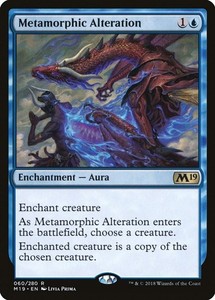 Metamorphic Alteration 60/280 Rare Core Set 2019 Magic: The Gathering