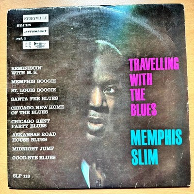 Memphis Slim   Travelling With The Blues - LP - 1960 - UK 1st pressing SLP 118