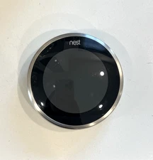 Google Nest Learning Thermostat - Stainless Steel - T3007ES Model: A0013