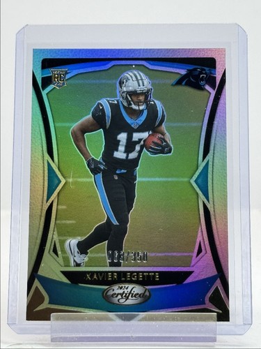 XAVIER LEGETTE 2024 CERTIFIED ROOKIE MIRROR PANTHERS #123 RC /350 Q2277