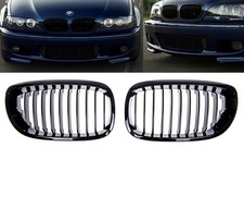 Kühlergrill Performance Schwarz glanz für BMW E46 Coupe Cabrio Facelift ab 2003