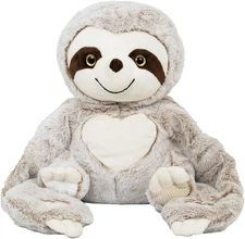 Weighted Stuffed Animal - Gray Sloth 4.5 Lbs, Ideal for Sensory Needs, Austism &