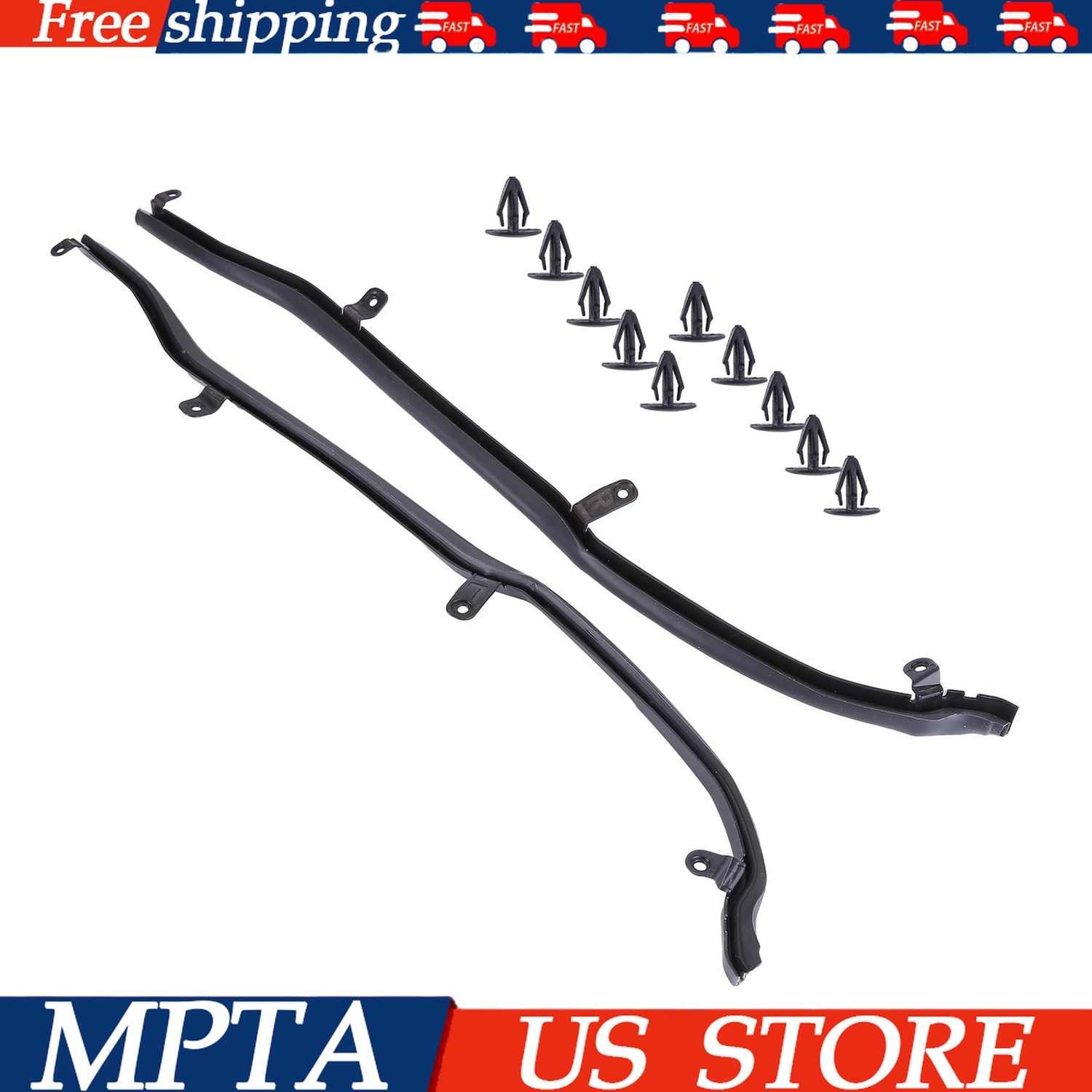 Front Edge of Rear Door Weatherstrip Seal LH &RH For Ford Explorer 2011-2019
