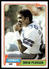 1981 Topps #95 Drew Pearson Dallas Cowboys NM+