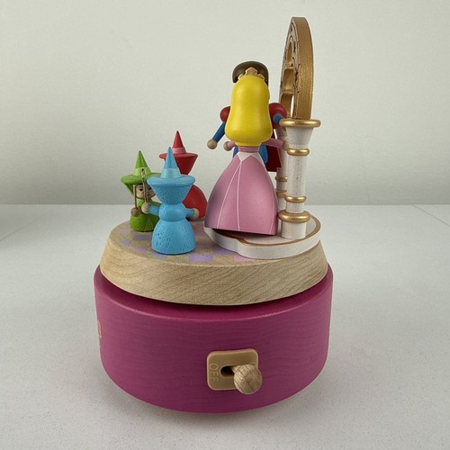 Wooderful Life Disney Dornröschen Spieluhr zum Aufziehen aus Holz - Bild 3 von 23
