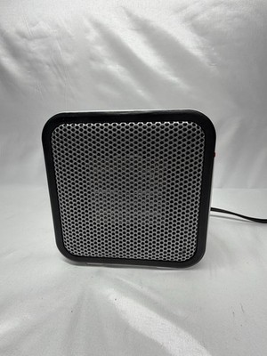 Amazon Basics Ceramic Space Heater, Mini Heater for Office Desk, 500 W, Portable