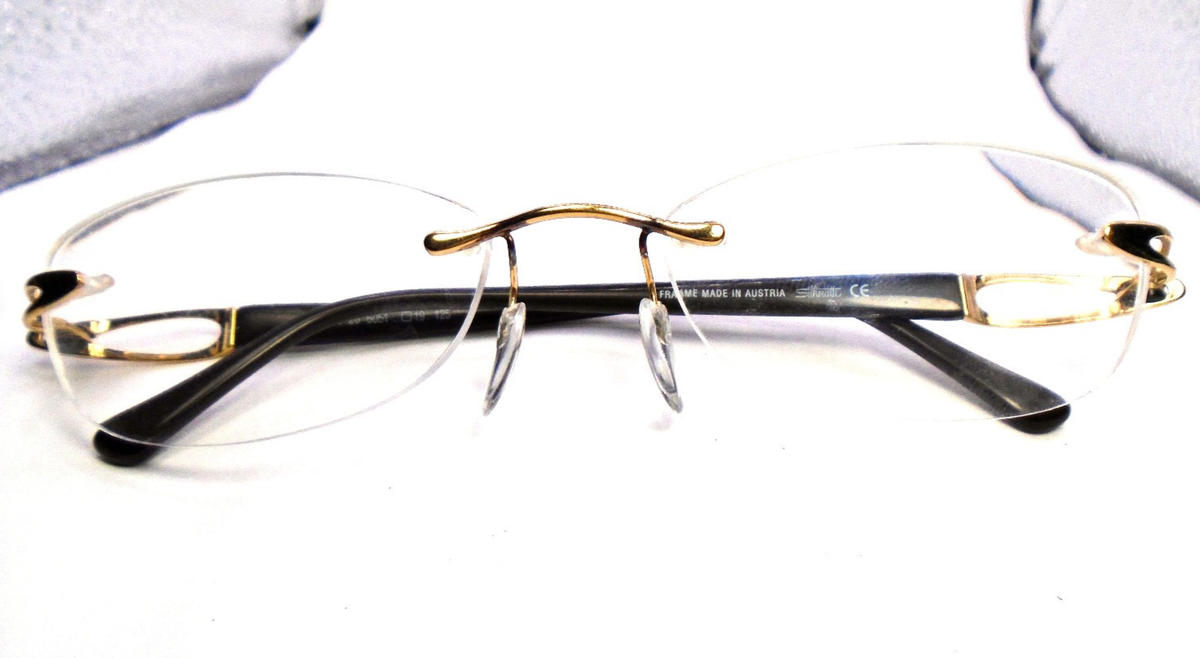 Silhouette Eyeglass Frame Infinito 6708, color 6051 20 bridge Demo Lens Shape LI infinito_blue_front.jpg?crop=  main image 3