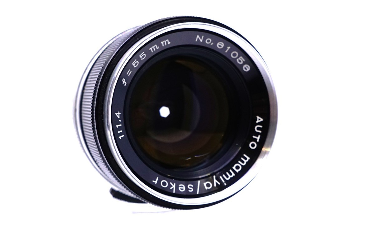 auto mamiya SEKOR 55mm f1.4 m42マウント Tomioka) Auto Mamiya-Sekor 55mm f1.4 M42 Mount Great Working