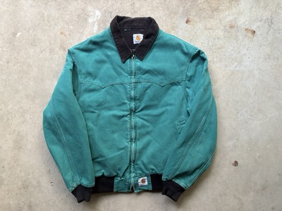 Carhartt Santa Fe Vintage 90s Canvas Western Jacket Teal