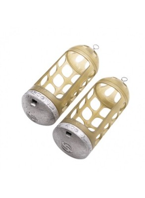 GURU Caged Bait Up Window Feeder Set 40+50g Weitwurf Futterkorb Großköder