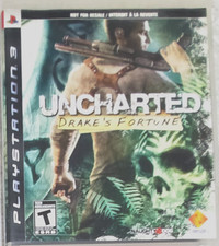 Uncharted Drake's Fortune Sony PlayStation 3 PS3 Video Game Pre-Owned Manual