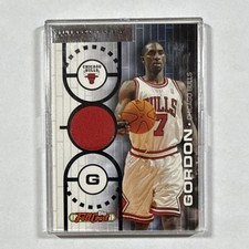 Topps Full Court Press Ben Gordon Relic #FCP4 SN 222/499 Chicago Bulls!!