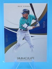 2018 Panini Immaculate Collection #100 Dee Gordon #/99