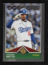 2024 Topps Transcendent Collection Icons Chrome Mookie Betts (White Jersey) 4f5