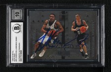 BAS 1999 Skybox Metal Rivalries Mike Bibby Jason Williams #3R BGS Authentic 3c7