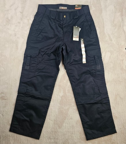 5.11 Tactical EMS Pants Men's Black 36x30 Relaxed Fit Cargo