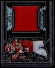 2019 Panini Obsidian #VM-24 Mecole Hardman Volcanic Material