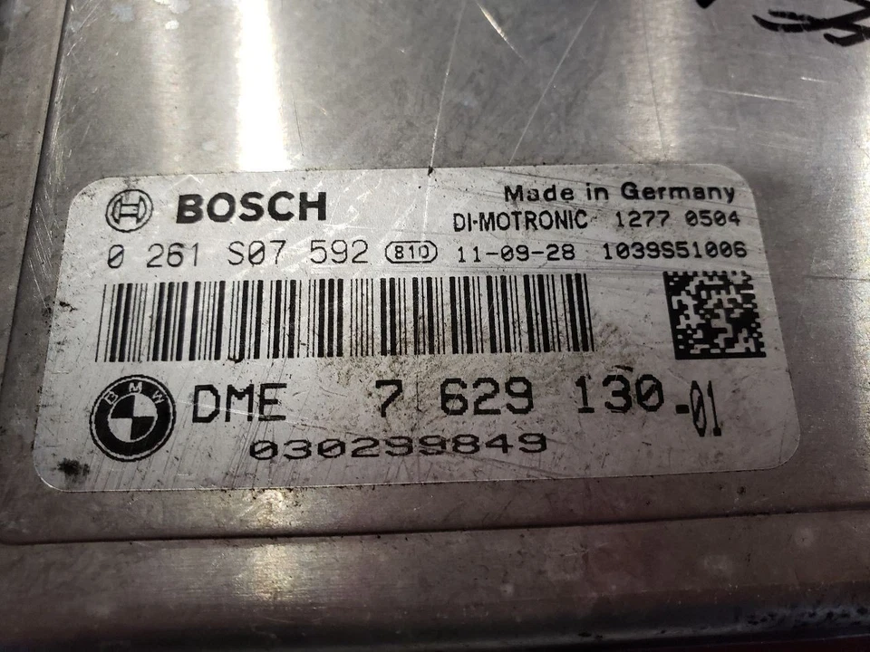 2012 BMW 335i E93 conversível automático - Conjunto de segurança - OEM 7637461, 9286111 - Imagem 2 de 4