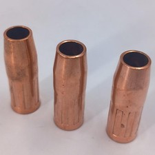 Konische Gasdüse 1/2 Zoll Durchmesser kompatibel mit MIG Schweißen Kupfer Mate
