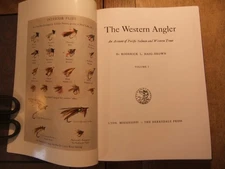 The Western Angler by Roderick Haig-Brown Derrydale Press limited ed. in 2 Vols.