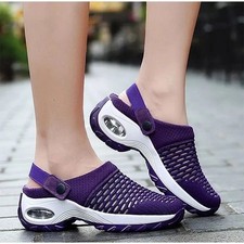 Mesh Orthopedic Clogs Arch Support Garden Shoes Outdoor Slippers Soft for Women