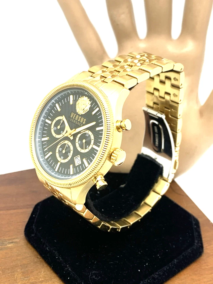 Reloj Hombre Versus by Versace VSP971021 Cronógrafo Cuarzo Oro Acero 45mm Foto 2 de 4